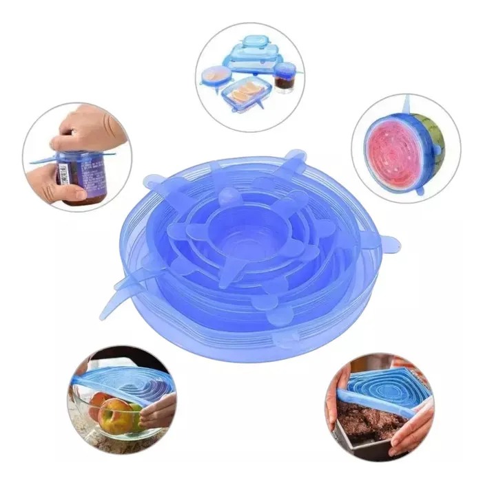 Miniatura 3 de TAPAS SILICONA X6 PIEZAS